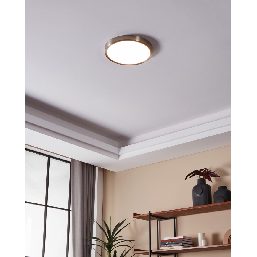 Eglo - LED Dimmable φωτιστικό οροφής μπάνιου LED/19,5W/230V 2700-6500K IP44 ZigBee