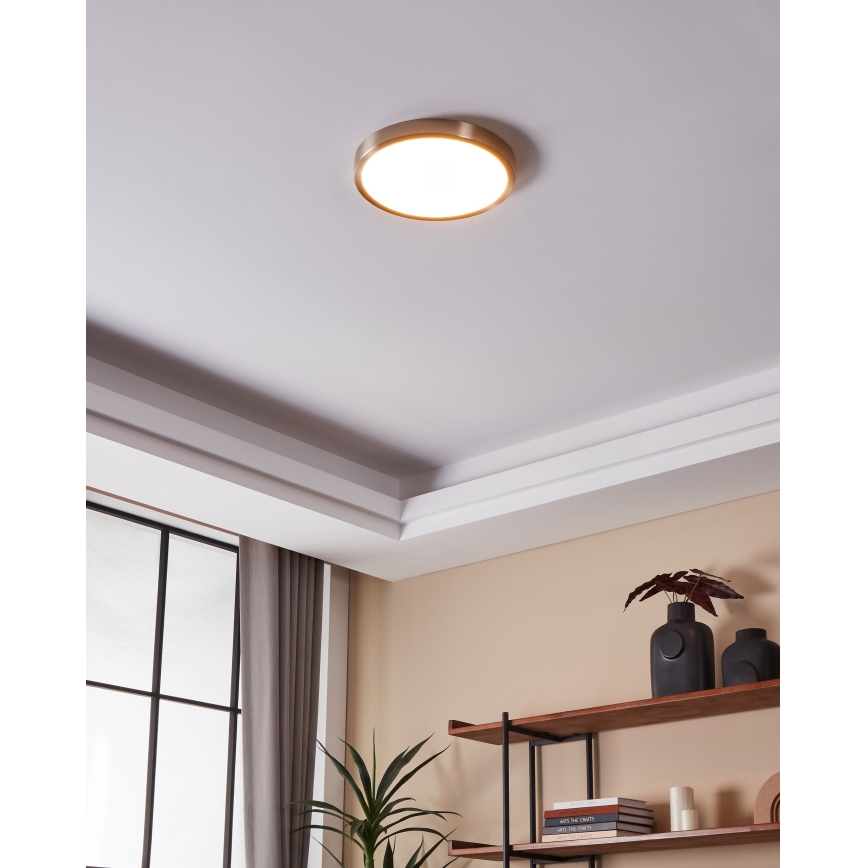 Eglo - LED Dimmable φωτιστικό οροφής μπάνιου LED/19,5W/230V 2700-6500K IP44 ZigBee