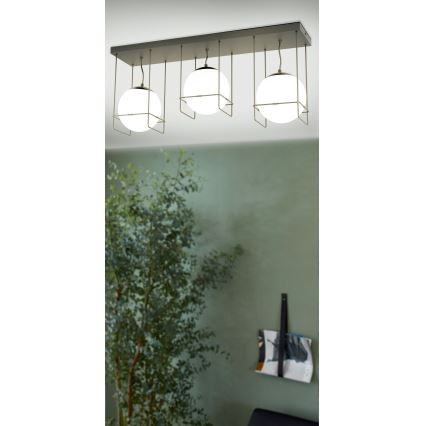 Eglo 99021 - Φωτιστικό οροφής VERSUOLA 3xE27/40W/230V