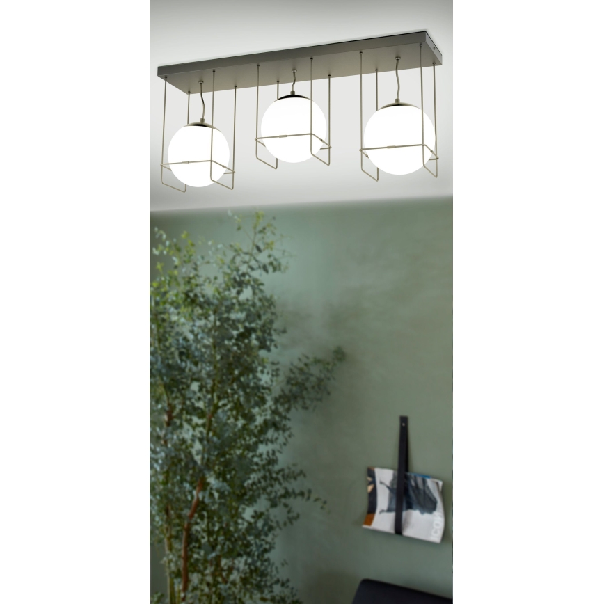 Eglo 99021 - Φωτιστικό οροφής VERSUOLA 3xE27/40W/230V