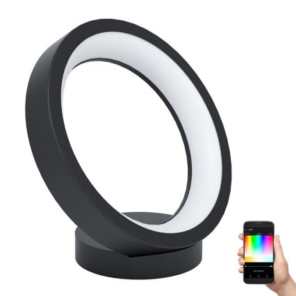 Eglo - Επιτραπέζιο φωτιστικό LED RGB με ρύθμιση φωτεινότητας MARGHERA-C LED/16W/230V