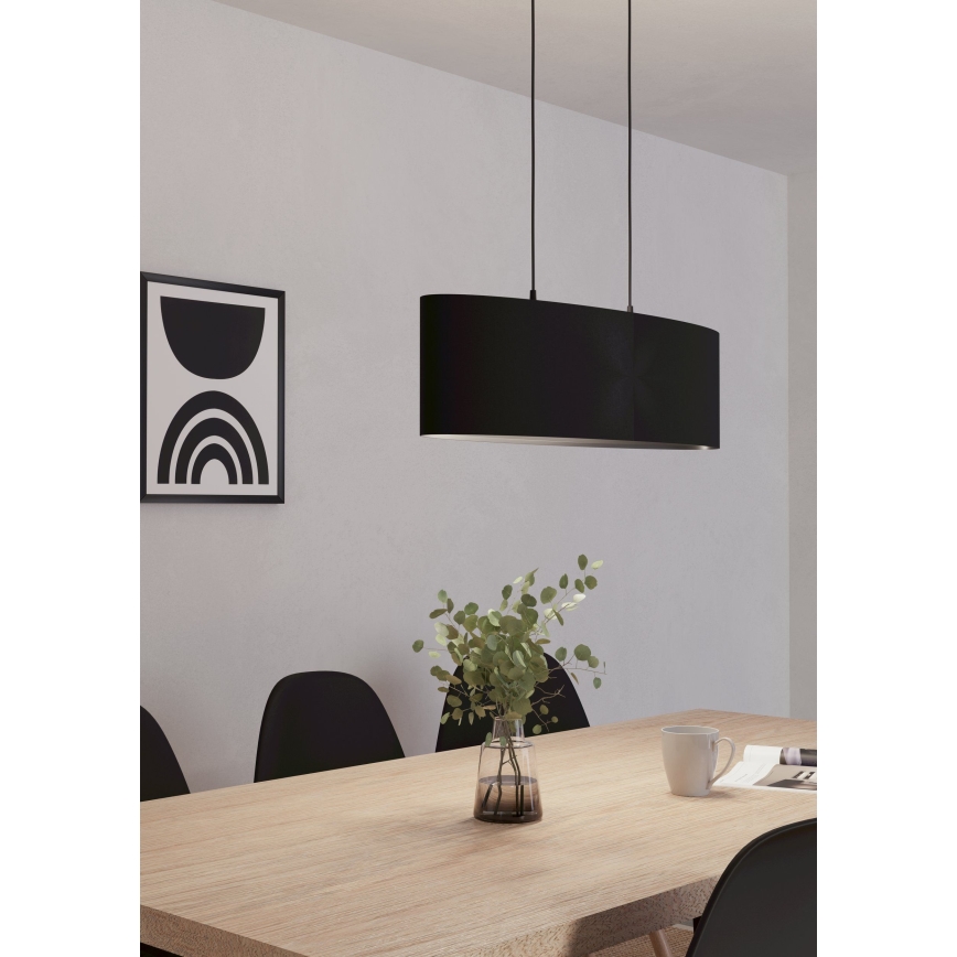 Eglo - Πολύφωτο σε σχοινί 2xE27/40W/230V
