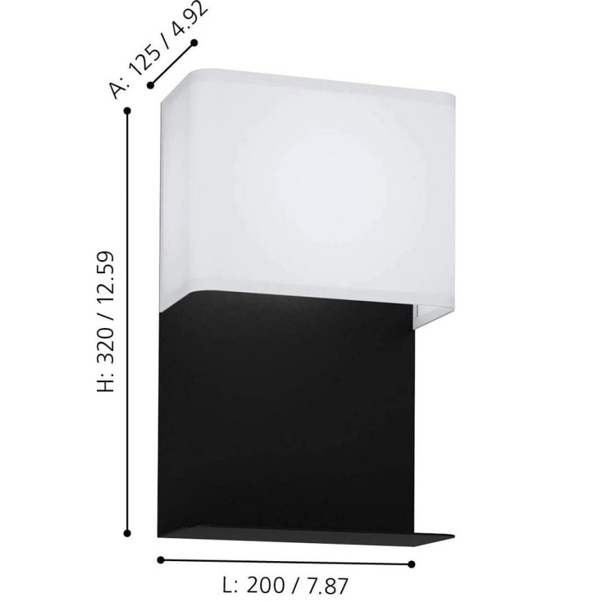 Eglo - Φως τοίχου LED LED/5,4W/230V