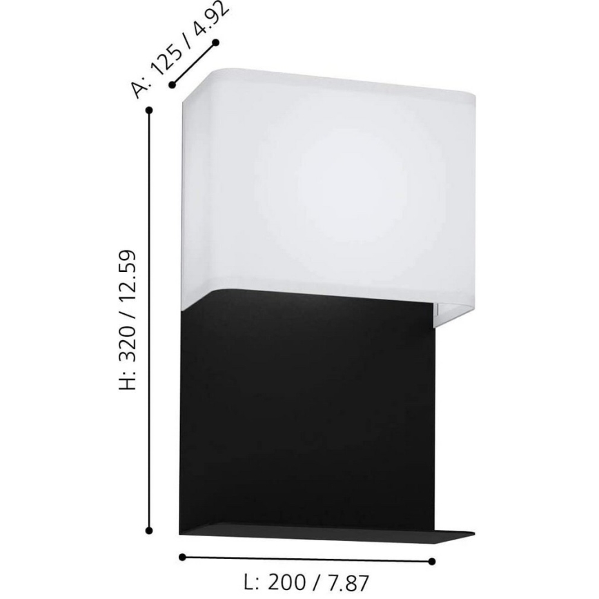 Eglo - Φως τοίχου LED LED/5,4W/230V