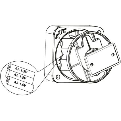 Eglo - Εξωτερικός αισθητήρας Tuya IP44 ZigBee