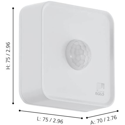 Eglo - Εξωτερικός αισθητήρας Tuya IP44 ZigBee