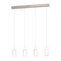 Eglo 99107 - Κρεμαστό φωτιστικό LED σε καλώδιο ENALURI 4xLED/5,4W/230V