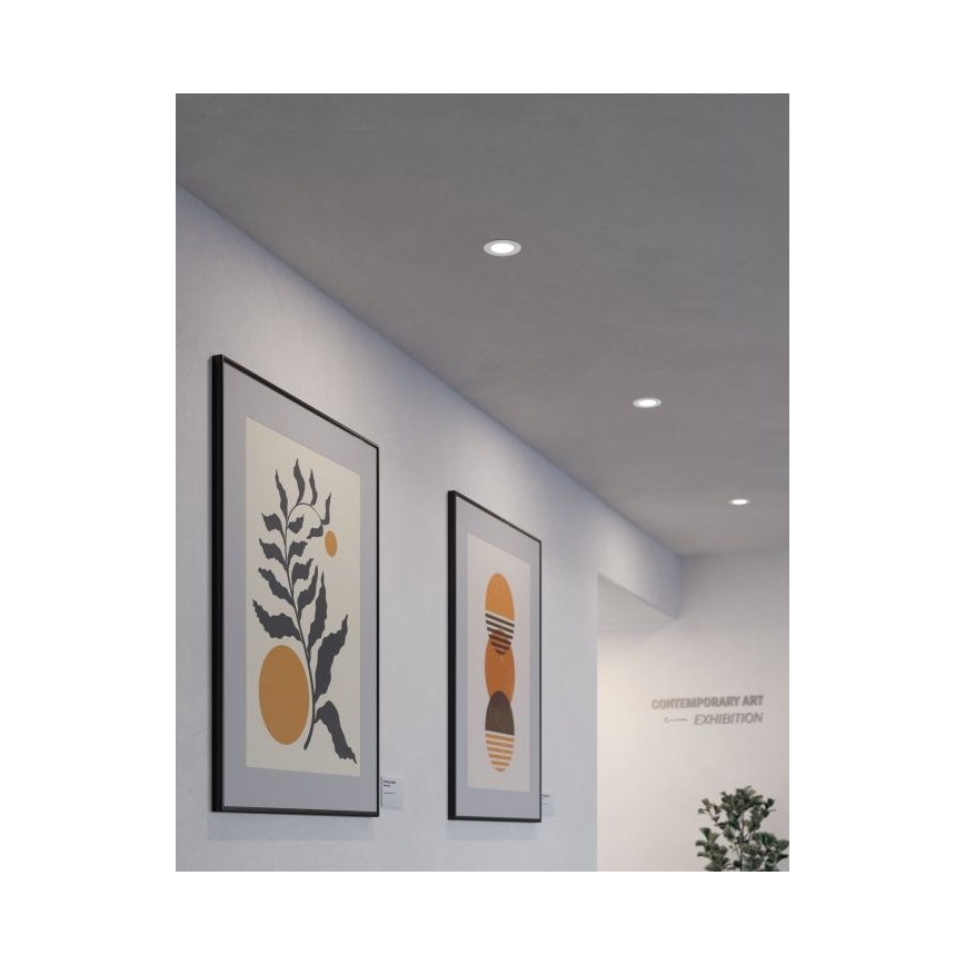 Eglo - Εντοιχιστό φωτιστικό LED/5,5W/230V Ø 11,7 cm