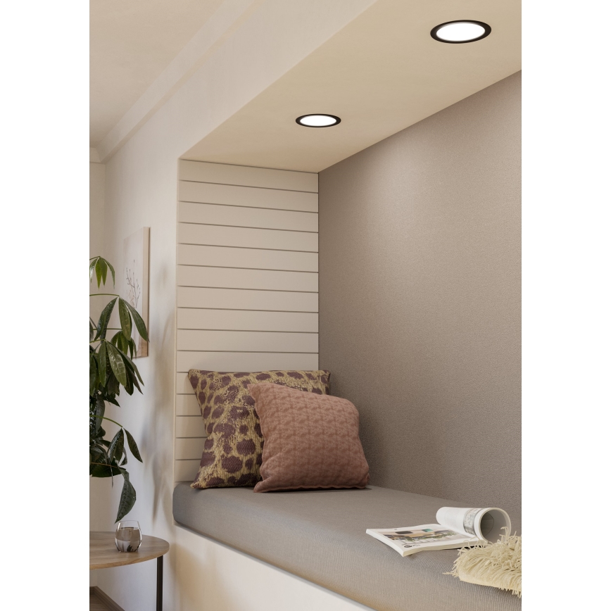 Eglo - Εντοιχισμένο φωτιστικό οροφής LED/10,5W/230V, διάμ. 16,6 cm