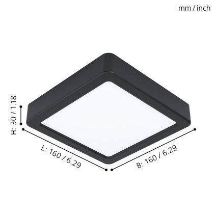 Eglo - Φως οροφής LED LED/10,5W/230V