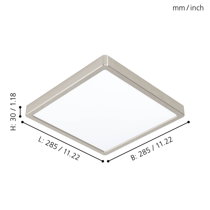 Eglo - Φως οροφής LED LED/20W/230V