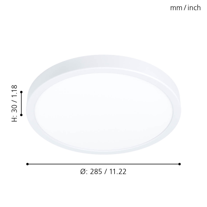Eglo - Φως οροφής dimmer LED LED/20W/230V