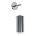 Eglo 99288 - Επιτοίχιο φωτιστικό PINTO TEXTIL 1xE27/16W/230V