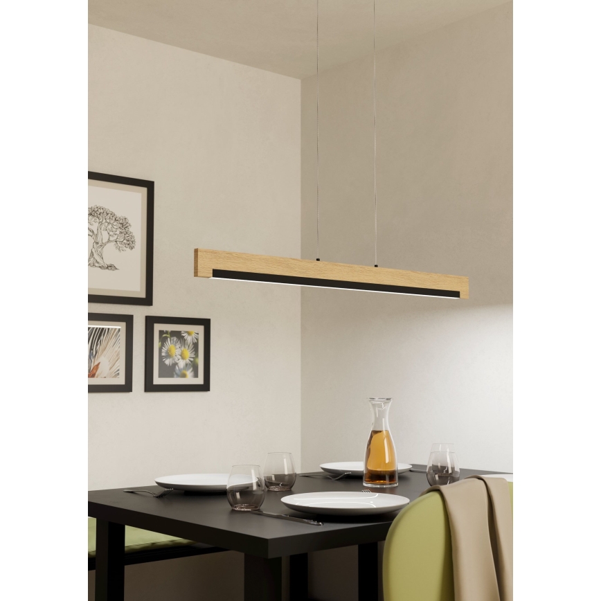 Eglo - LED Dimmable κρεμαστό φωτιστικό οροφής ράγα LED/25,5W/230V