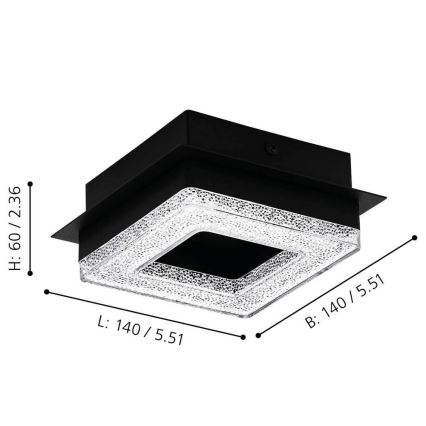 Eglo - Φως οροφής LED 4xLED/4W/230V