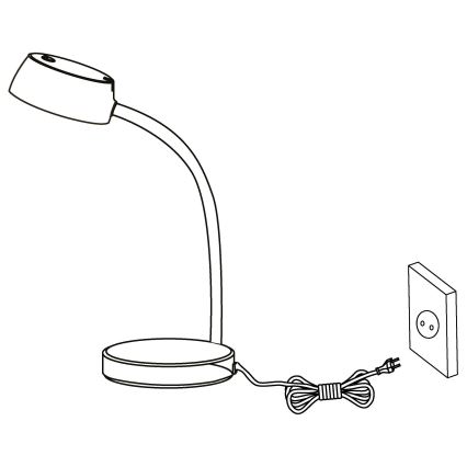 Eglo - Επιτραπέζια λάμπα LED LED/4,5W/230V