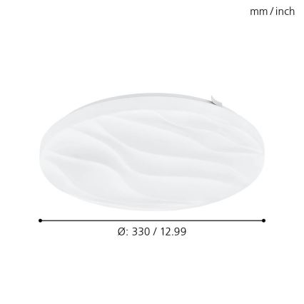 Eglo - Φωτιστικό οροφής LED LED/14,6W/230V
