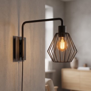 Eglo 99349 - Απλίκα TABILLANO 1xE27/40W/230V