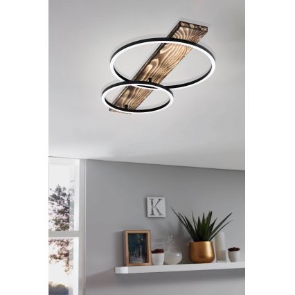 Eglo - Φως οροφής LED 2xLED/12W/230V