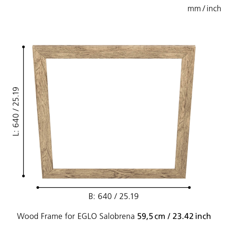 Eglo - Πλαίσιο για φωτιστικό SALOBRENA 595x595 mm