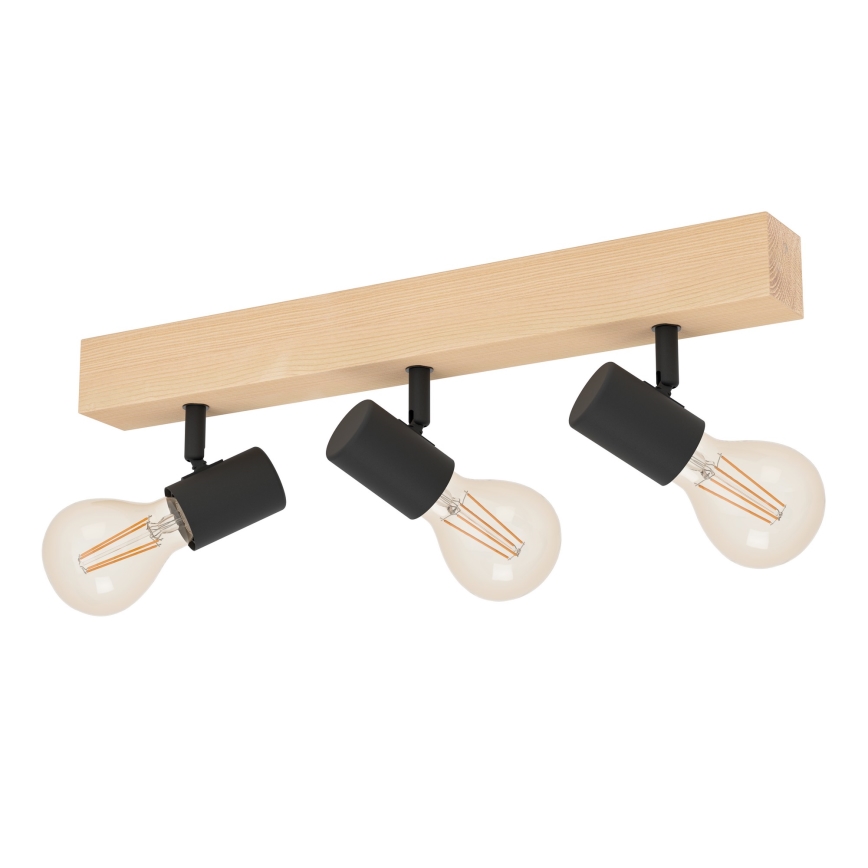 Eglo - Φωτιστικό σποτ TOWNSHEND 3xE27/60W/230V - FSC πιστοποιημένο