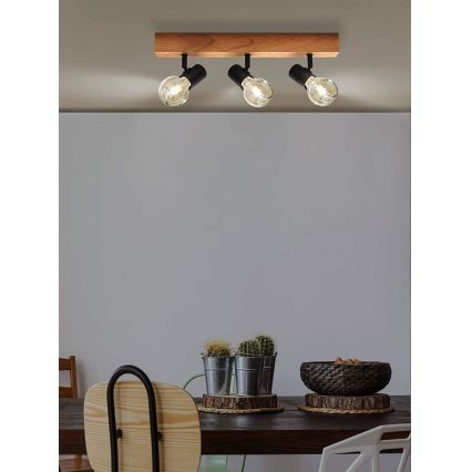 Eglo - Φωτιστικό σποτ TOWNSHEND 3xE27/60W/230V - FSC πιστοποιημένο