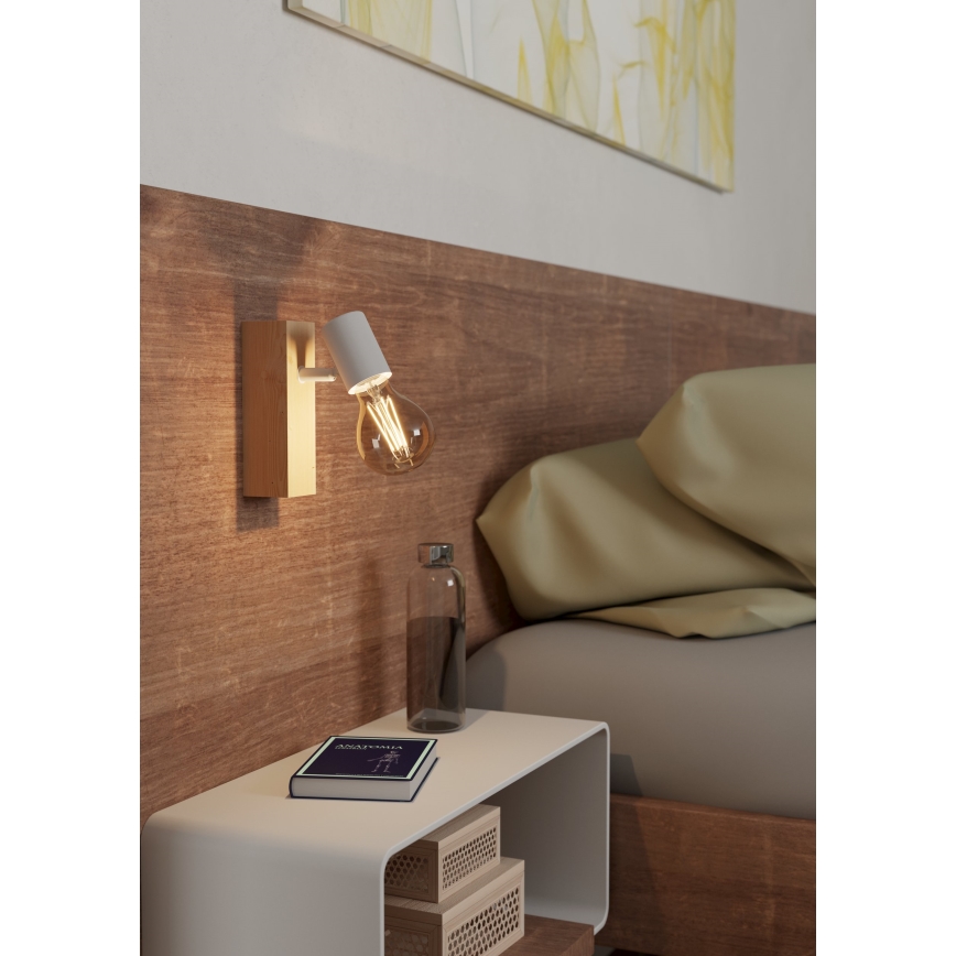 Eglo - Σποτ τοίχου TOWNSHEND 1xE27/10W/230V