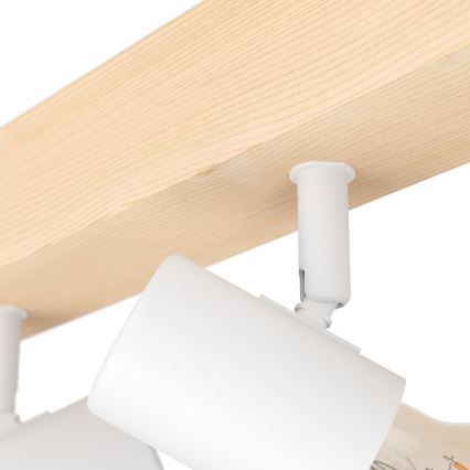 Eglo - Φωτιστικό σποτ TOWNSHEND 4xE27/60W/230V - FSC πιστοποιημένο