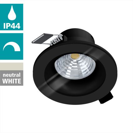 Eglo - LED Dimmable χωνευτό φωτιστικό μπάνιου LED/6W/230V 4000K IP44