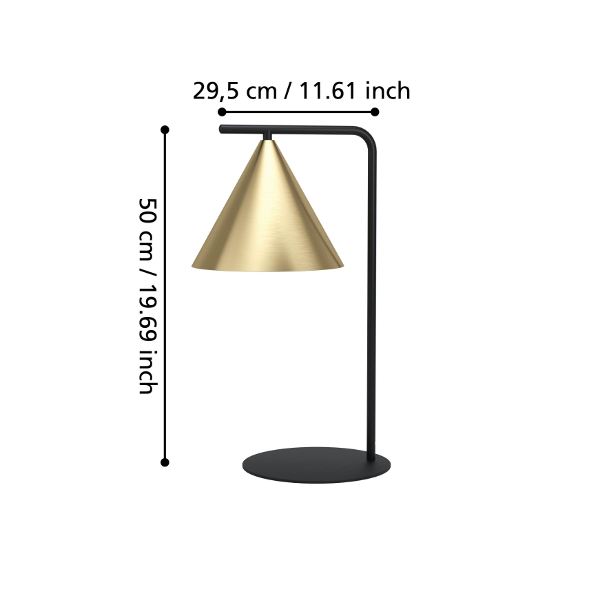 Eglo - Επιτραπέζια λάμπα 1xE27/40W/230V