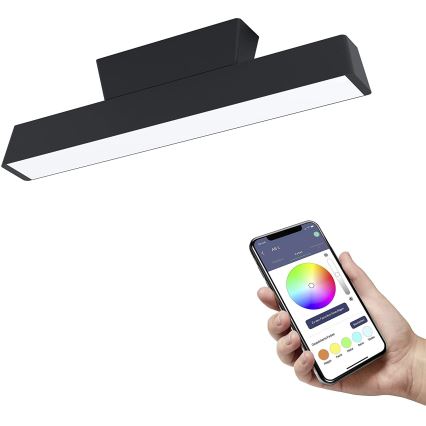 Eglo - LED RGBW Ρυθμιζόμενο φωτιστικό οροφής LED/16W/230V ZigBee