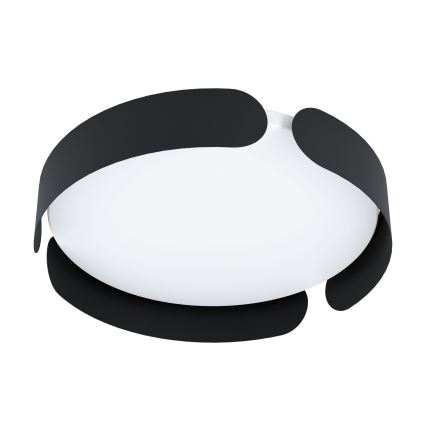 Eglo - LED φωτιστικό οροφής LED/20W/230V Ø 37 cm μαύρο