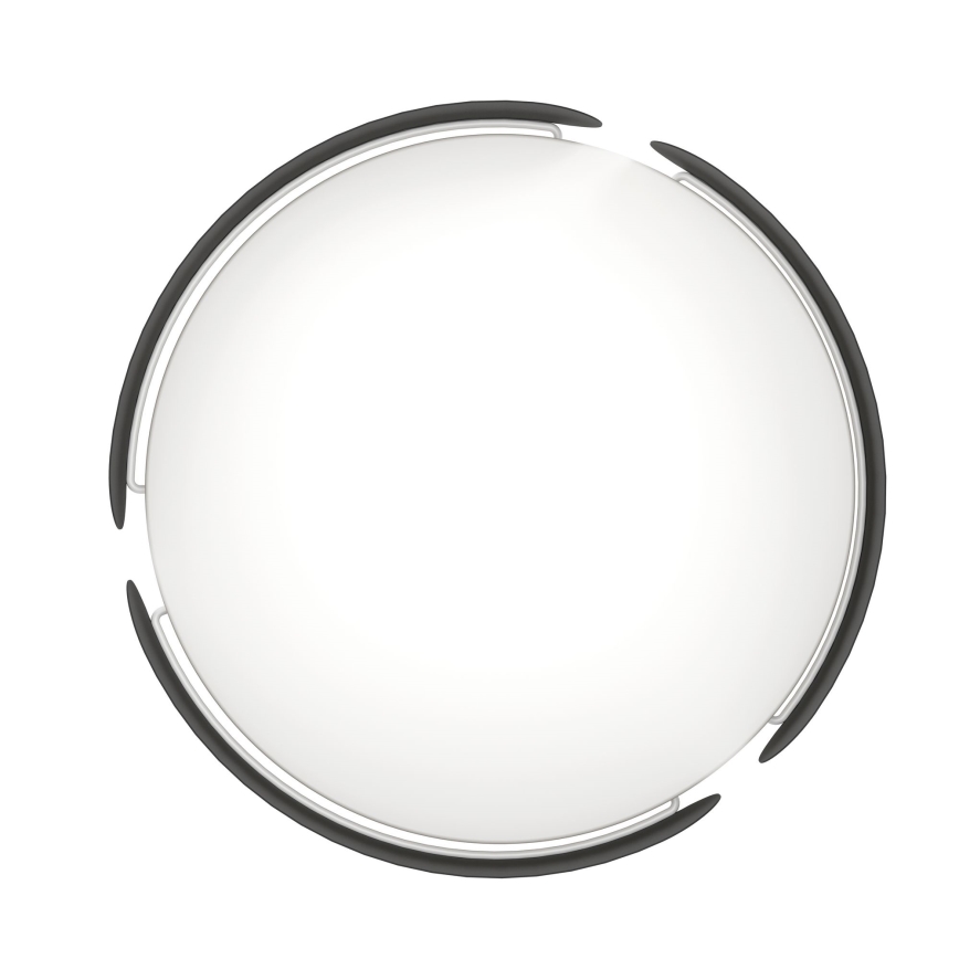 Eglo - LED φωτιστικό οροφής LED/20W/230V Ø 37 cm μαύρο