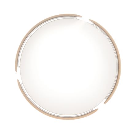 Eglo - Φωτιστικό οροφής LED/20W/230V Ø 37 cm μπεζ