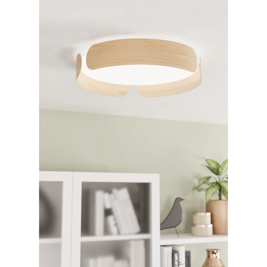 Eglo - Φωτιστικό οροφής LED/20W/230V Ø 37 cm μπεζ