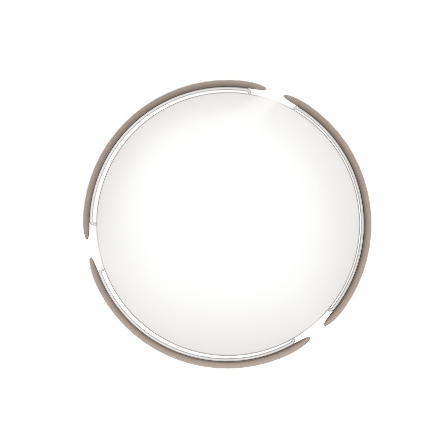 Eglo - Φωτιστικό οροφής LED LED/20W/230V διάμ. 37 cm καφέ