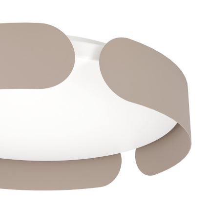 Eglo - Φωτιστικό οροφής LED LED/20W/230V διάμ. 37 cm καφέ
