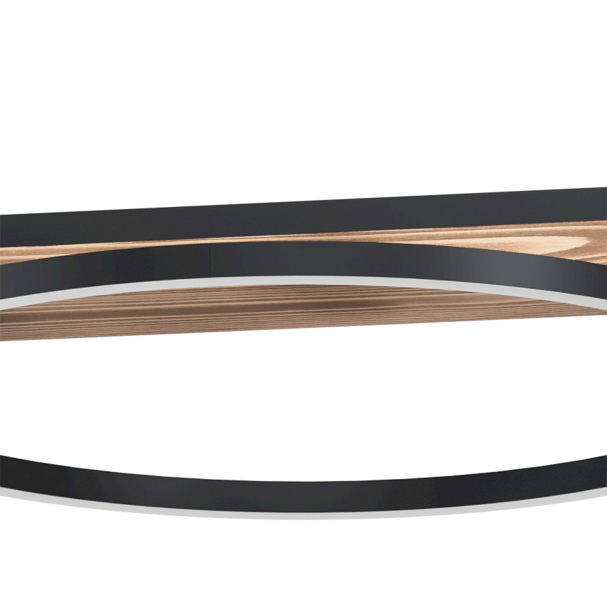 Eglo - LED ρυθμιζόμενο κρεμαστό φωτιστικό σε καλώδιο 2xLED/12,5W/230V+LED/15,5W 3000K καφέ/μαύρο