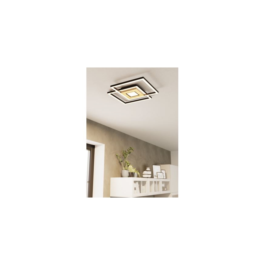 Eglo 99659 - ρυθμιζόμενο LED φωτιστικό οροφής MARINELLO LED/38,2W/230V + τηλεχειριστήριο