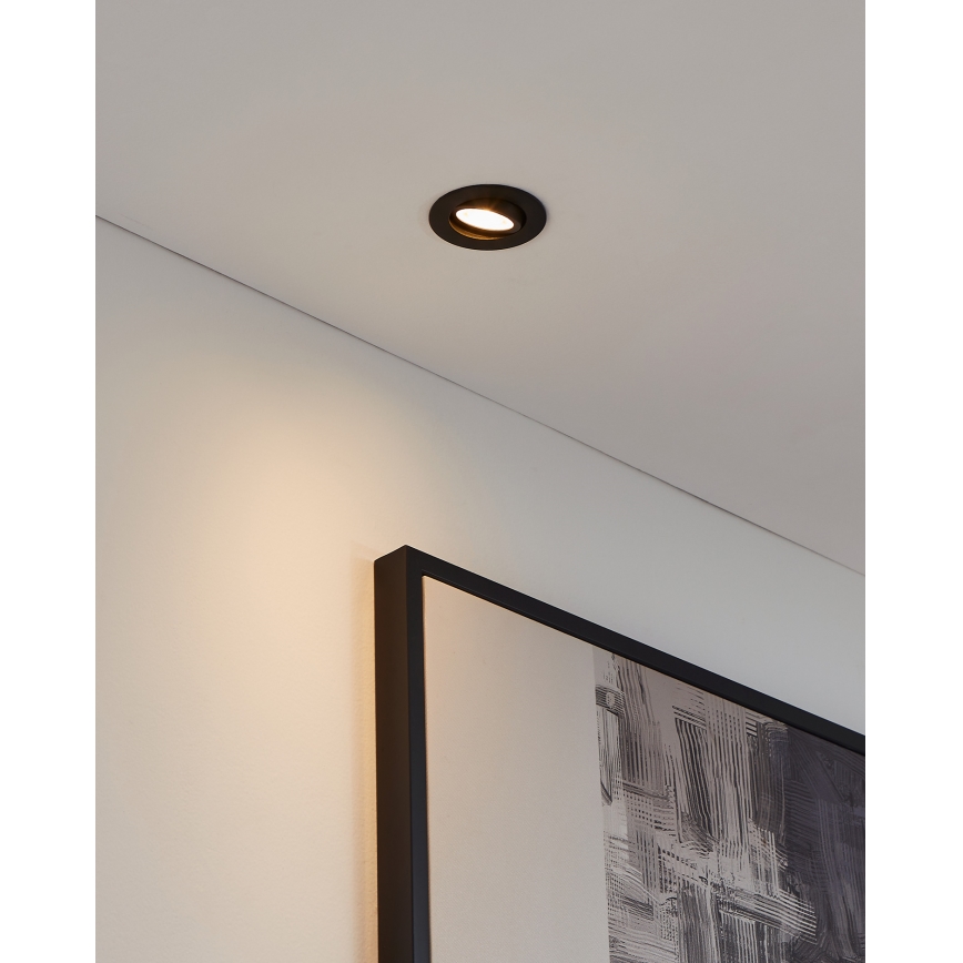 Eglo - LED RGBW Dimmable χωνευτό φωτιστικό LED/5W/230V 2700-6500K ZigBee