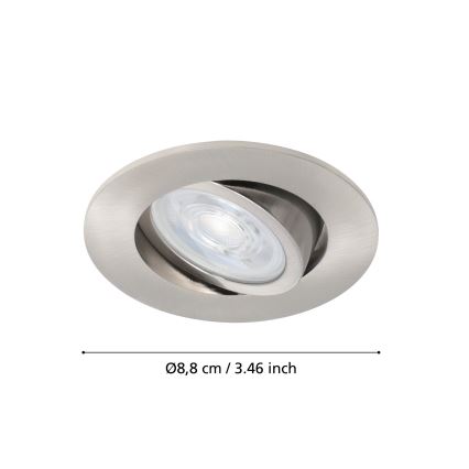 Eglo - LED RGBW Ρυθμιζόμενο φωτιστικό οροφής LED/5W/230V ZigBee