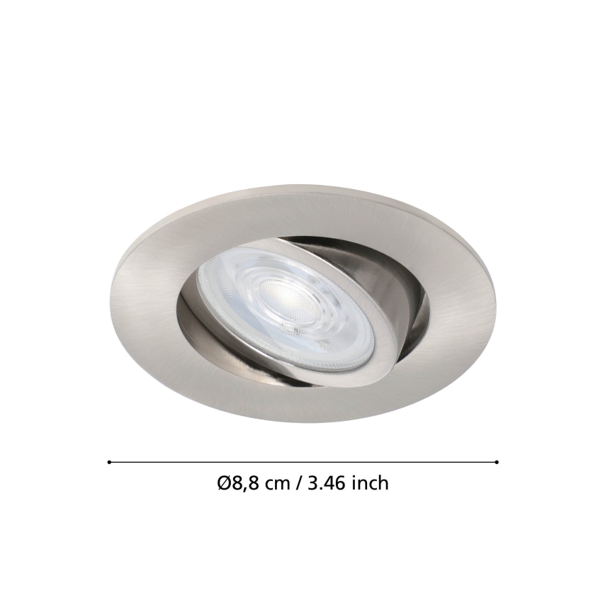 Eglo - LED RGBW Ρυθμιζόμενο φωτιστικό οροφής LED/5W/230V ZigBee