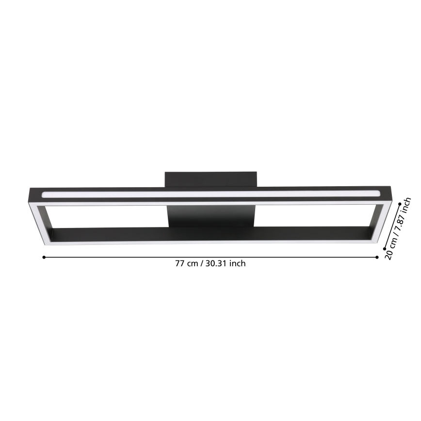 Eglo - LED Dimmable φωτιστικό οροφής LED/21W/230V 2700-6500K