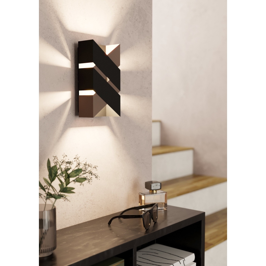 Eglo - LED Φωτιστικό τοίχου 2xLED/2,5W/230V