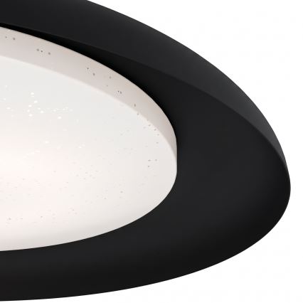 Eglo - LED Φωτιστικό οροφής LED/17,1W/230V μαύρο