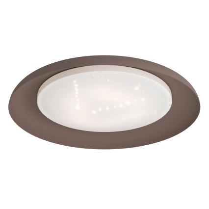 Eglo 99704 - LED Φωτιστικό οροφής PENJAMO LED/17,1W/230V καφέ