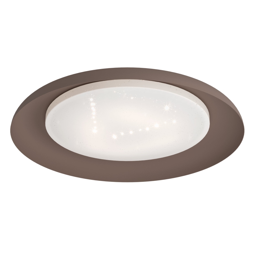 Eglo 99704 - LED Φωτιστικό οροφής PENJAMO LED/17,1W/230V καφέ