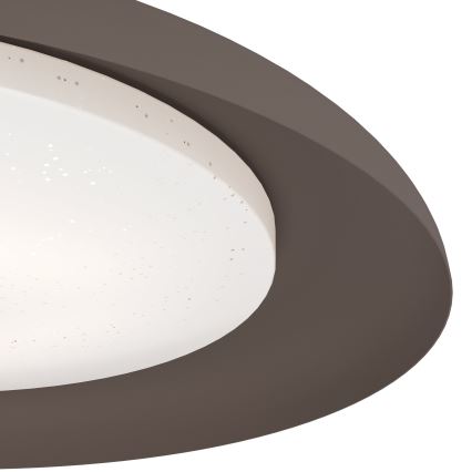 Eglo 99704 - LED Φωτιστικό οροφής PENJAMO LED/17,1W/230V καφέ