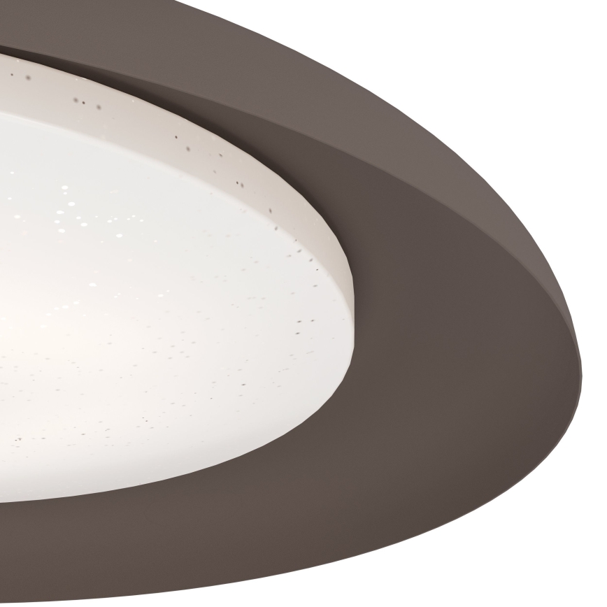 Eglo 99704 - LED Φωτιστικό οροφής PENJAMO LED/17,1W/230V καφέ