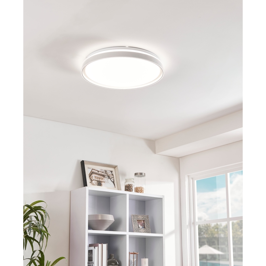 Eglo - LED Dimmable φωτιστικό οροφής LED/40W/230V 3000-6500K+ τηλεχειριστήριο